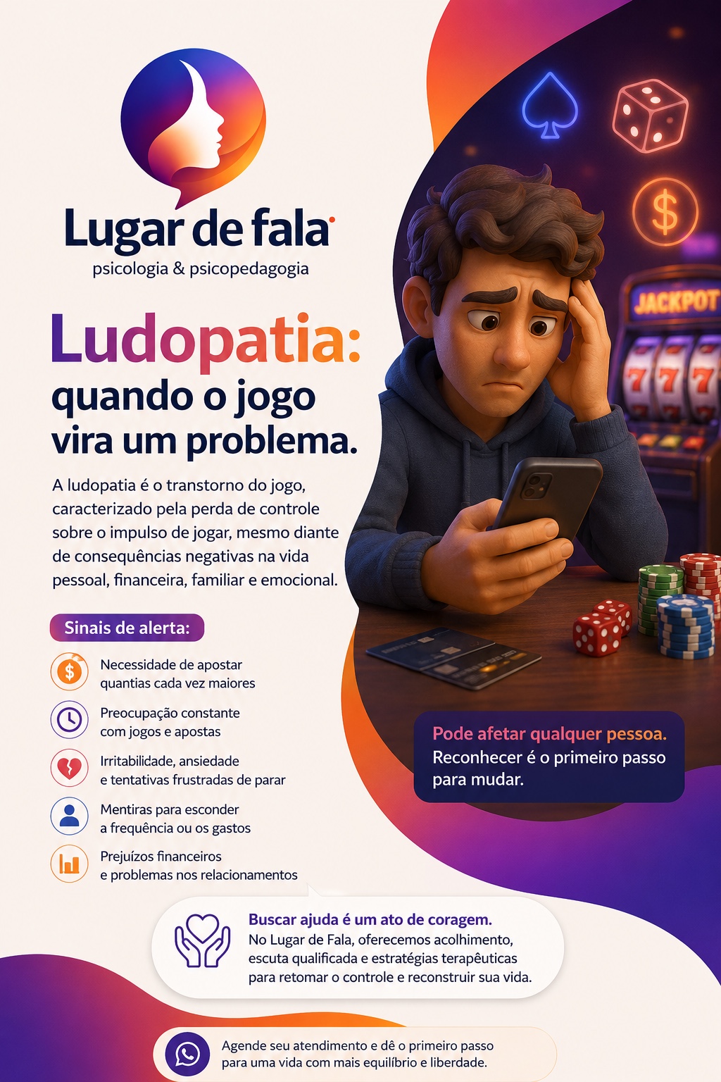 Ludopatia: quando o jogo vira um problema